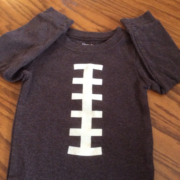 Carter’s Football Brown Onesie, Boys Sz 18 mos. - Picture 3 of 7